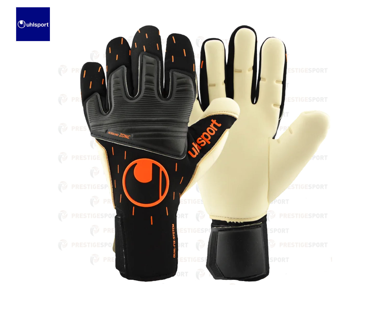 Guanti Portiere Uhlsport Absolutgrip Tight - Presa Assoluta E Chiusura Dual Fix - Foto 4