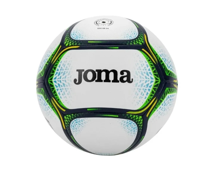 Joma Grafity III Bianco-Verde-Blu Pallone Futsal