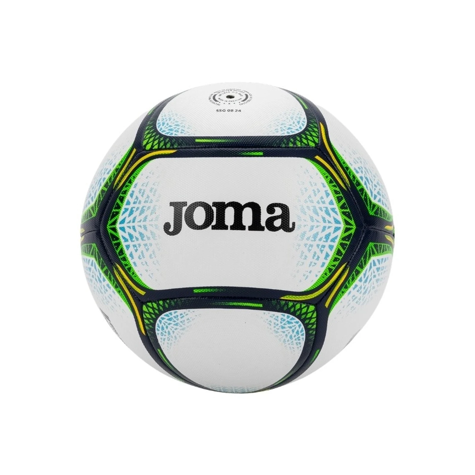 Joma Grafity III Bianco-Verde-Blu Pallone Futsal