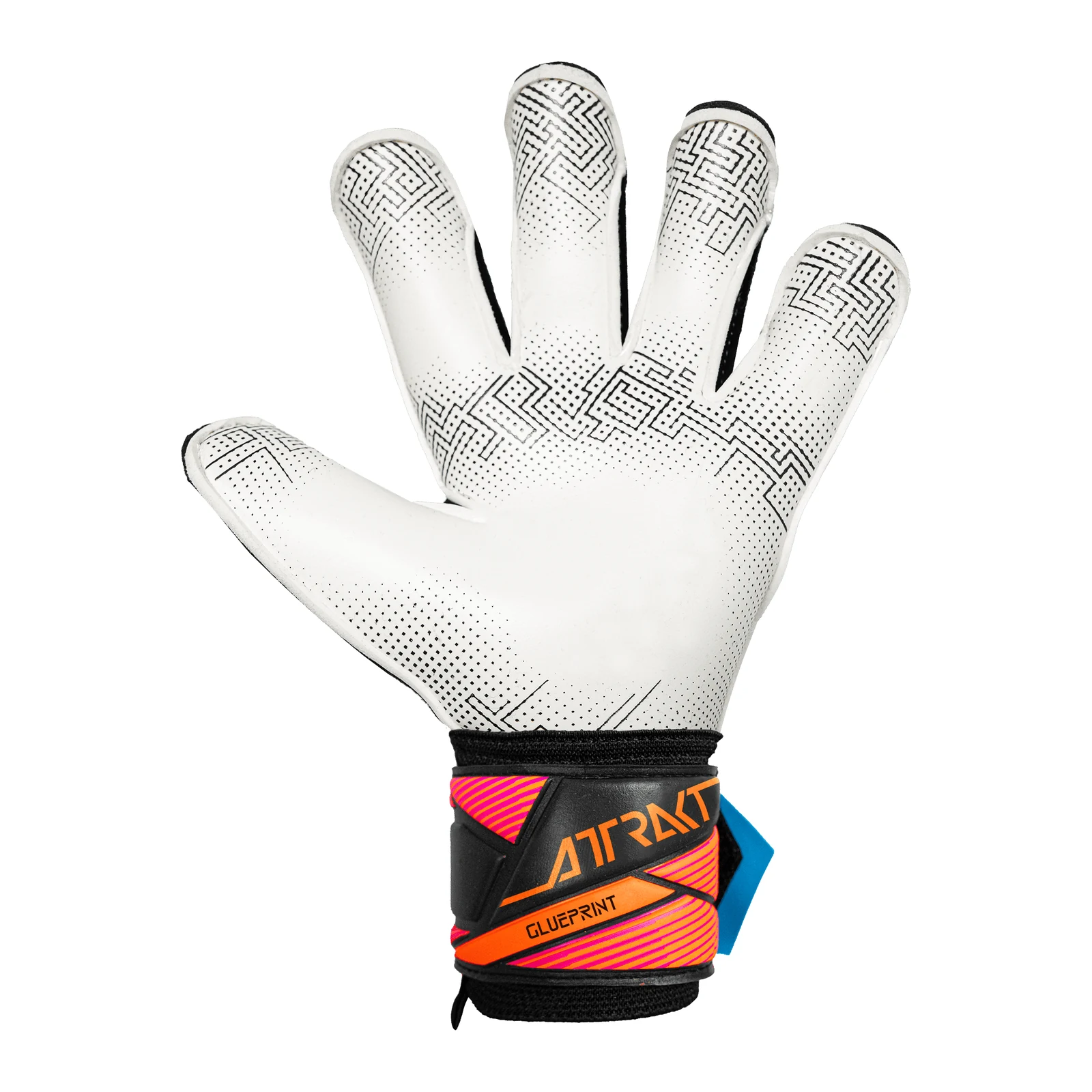 Reusch Attrakt Advance Evolution GluePrint 2026 - nero - vista 3