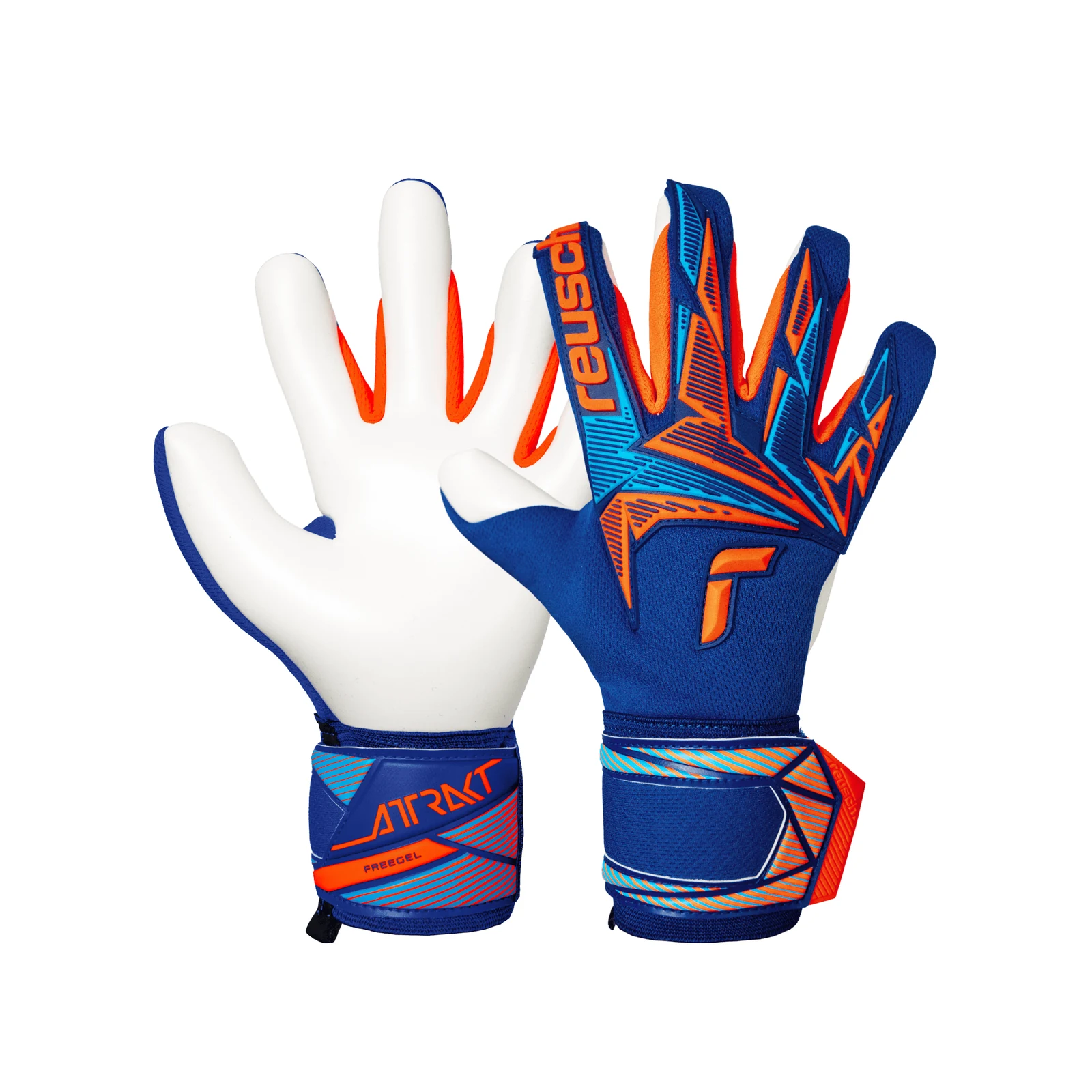 Reusch Attrakt Freegel Advance 2026 - blu royal - vista 8