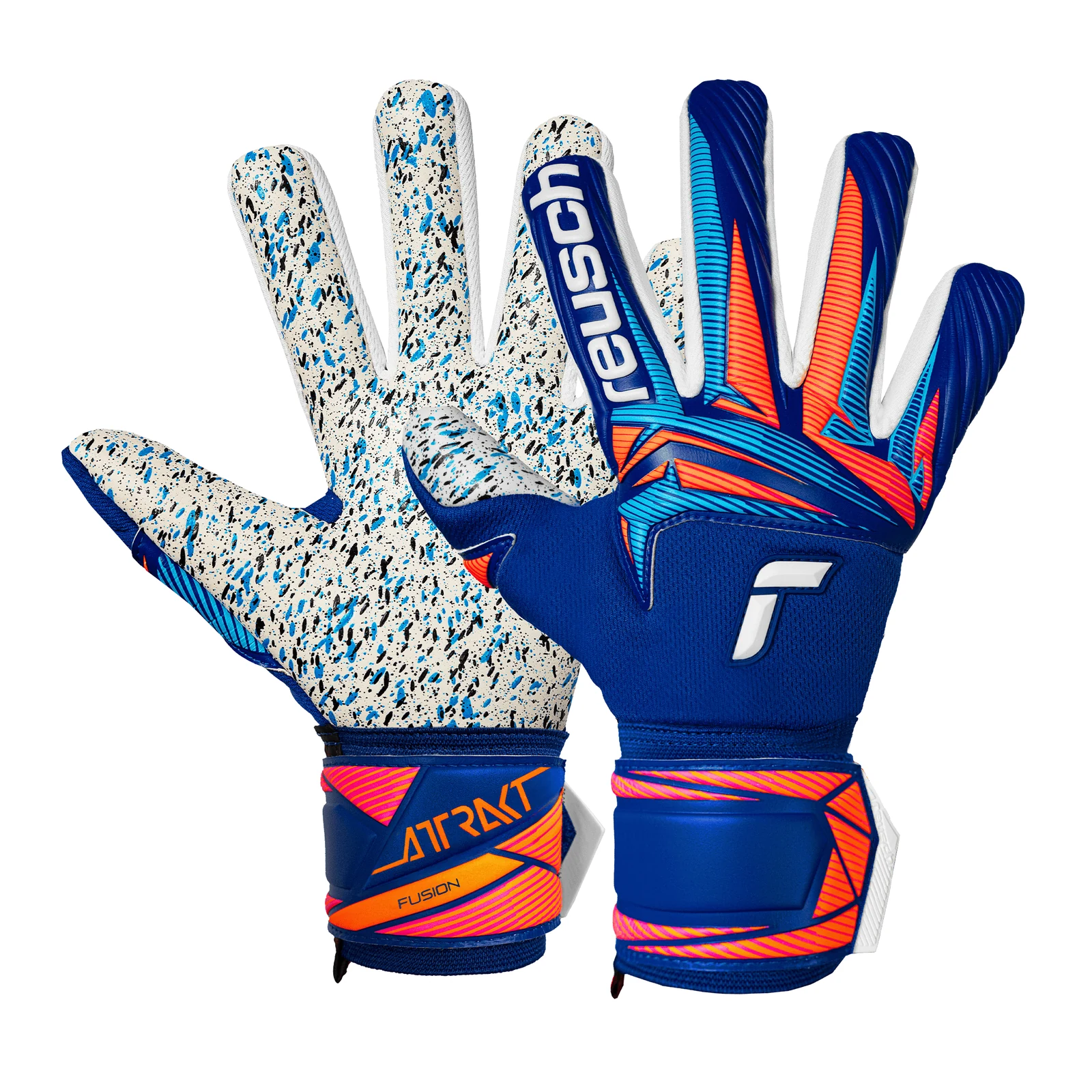 Reusch Attrakt Fusion NC 2026 - blu royal - vista 8