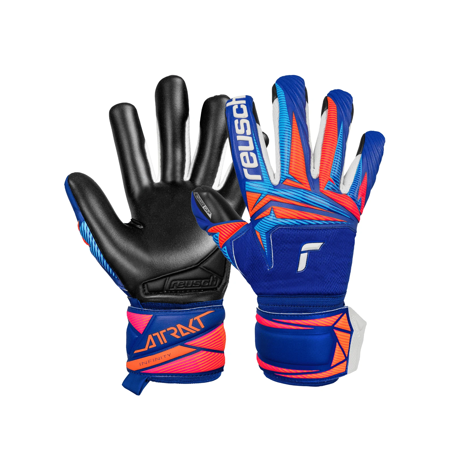 Reusch Attrakt Infinity Evolution NC Junior 2026 - blu royal - vista 7