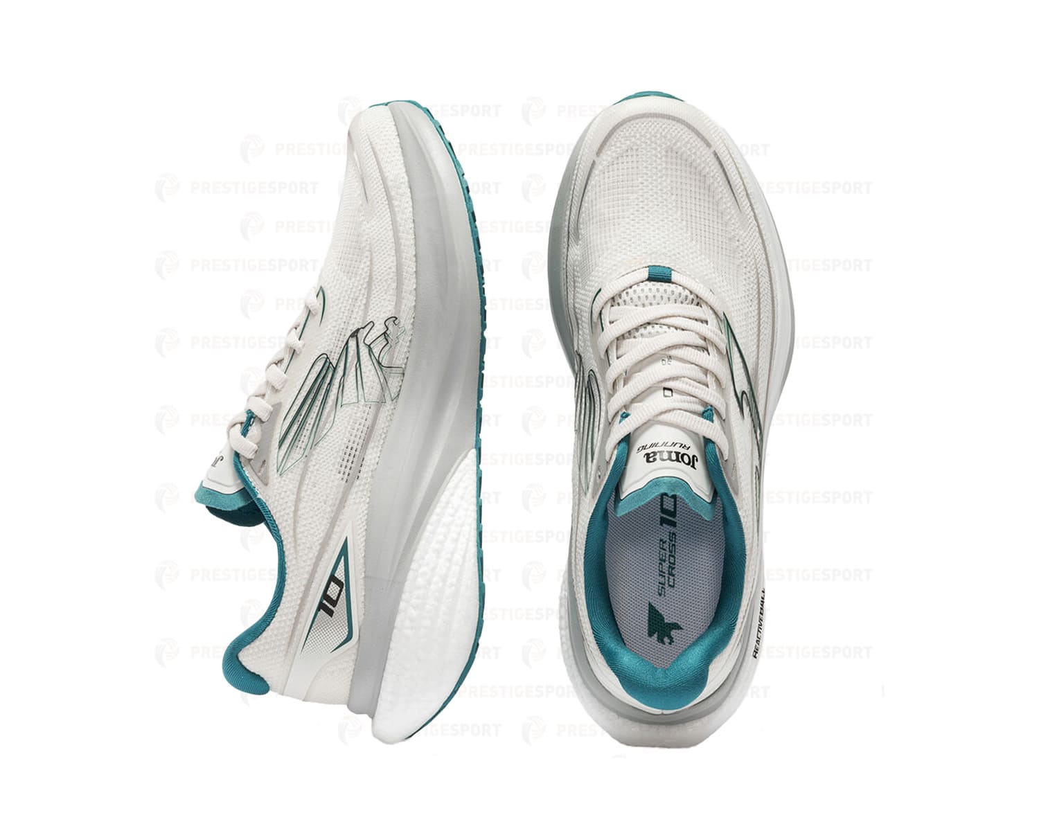 JOMA SUPERCROSS 2602 GRIGIO-VERDE SCARPA RUNNING - immagine 3