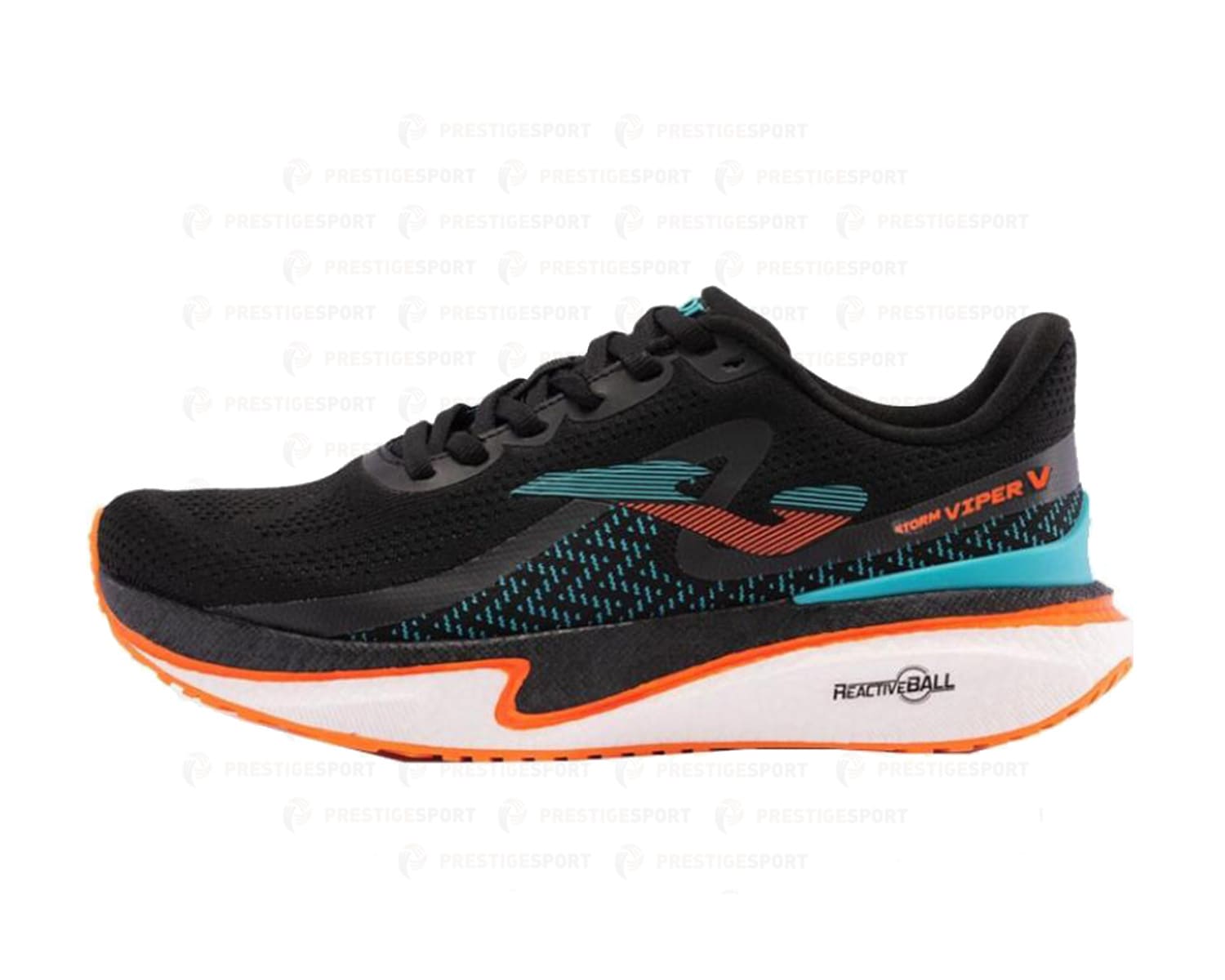 JOMA VIPER 2401 NERO-TURCHESE SCARPA RUNNING - immagine 3