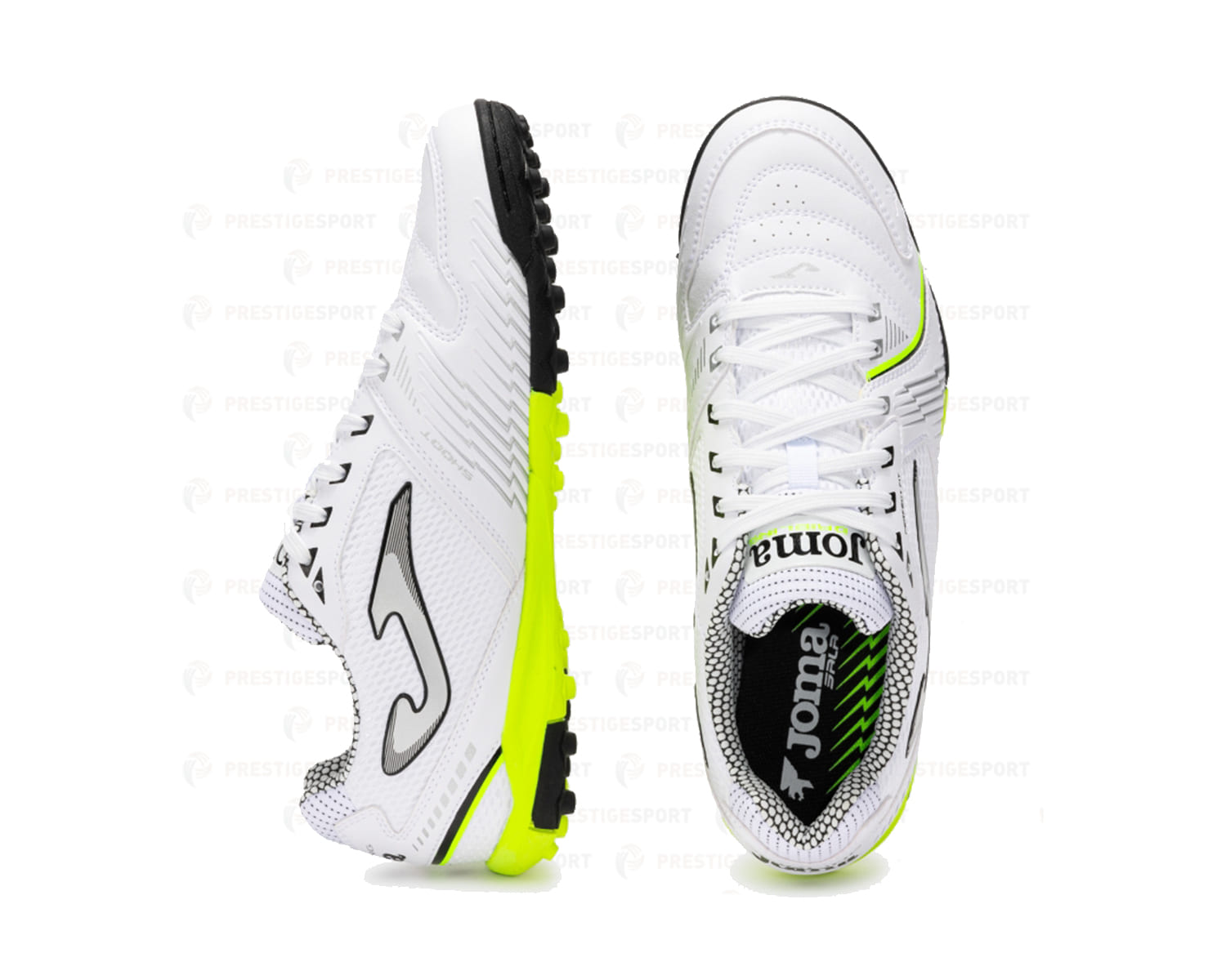 JOMA DRIBLING 2502 BIANCO SCARPA CALCIO A 5 - immagine 4