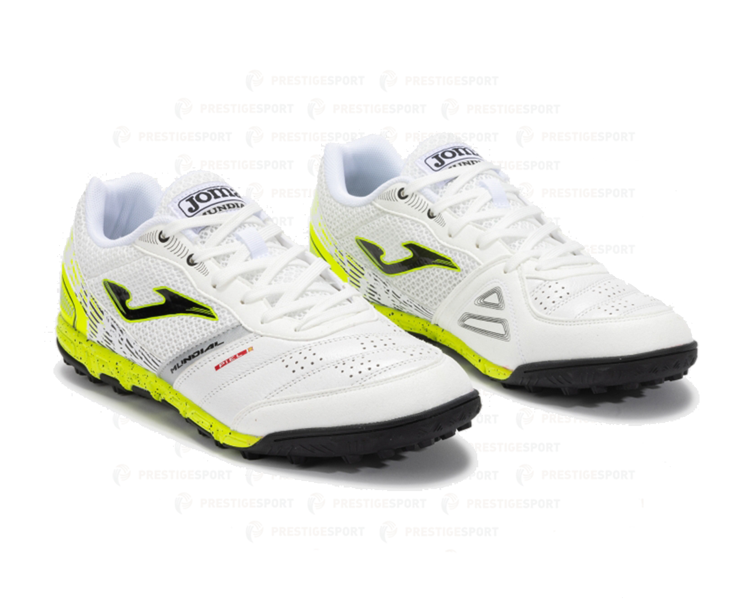 JOMA MUNDIAL 2502 BIANCO SCARPA CALCIO A 5 - immagine 4