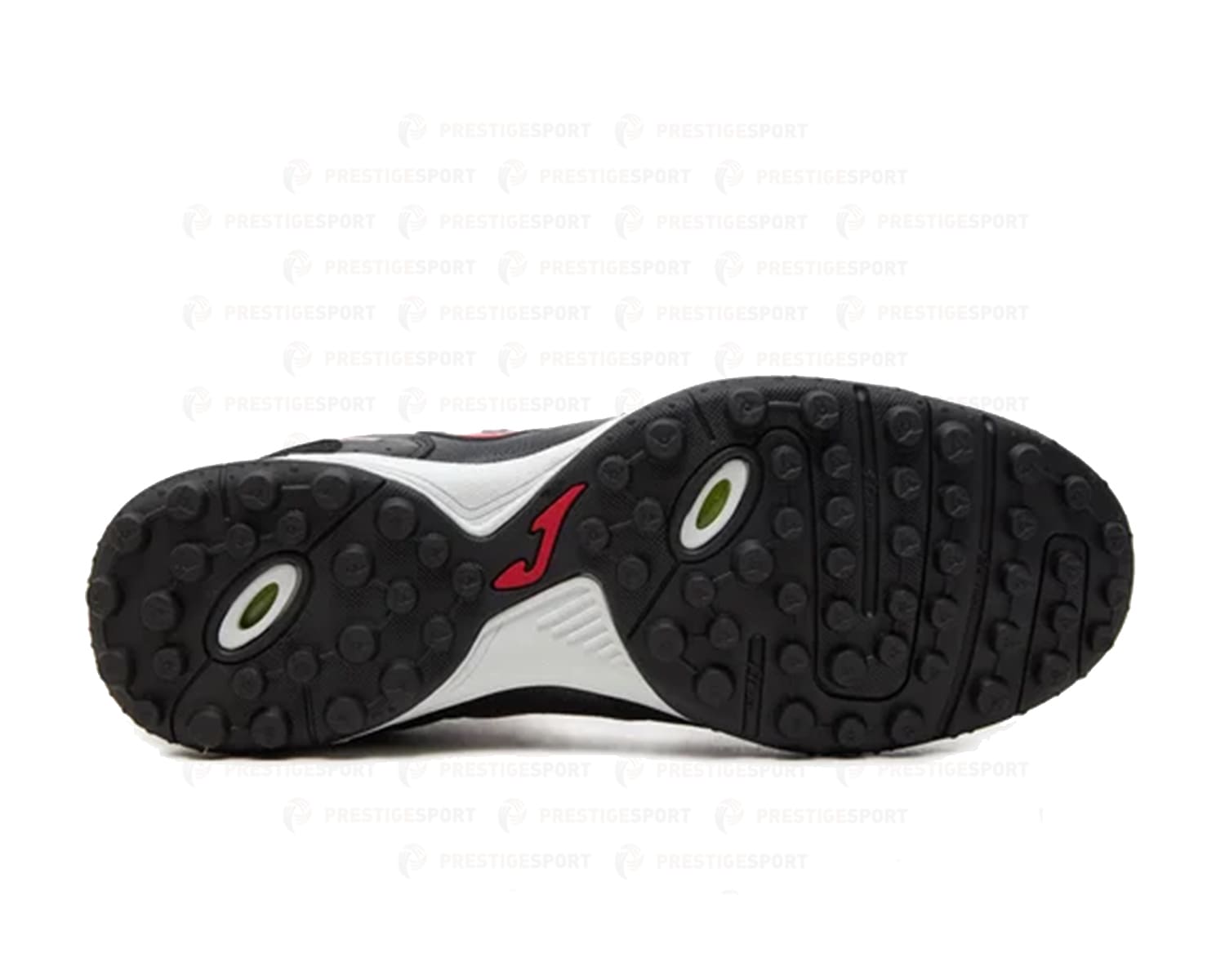 JOMA TOP FLEX 2401 NERO-ROSSO SCARPA CALCIO A 5 - immagine 2