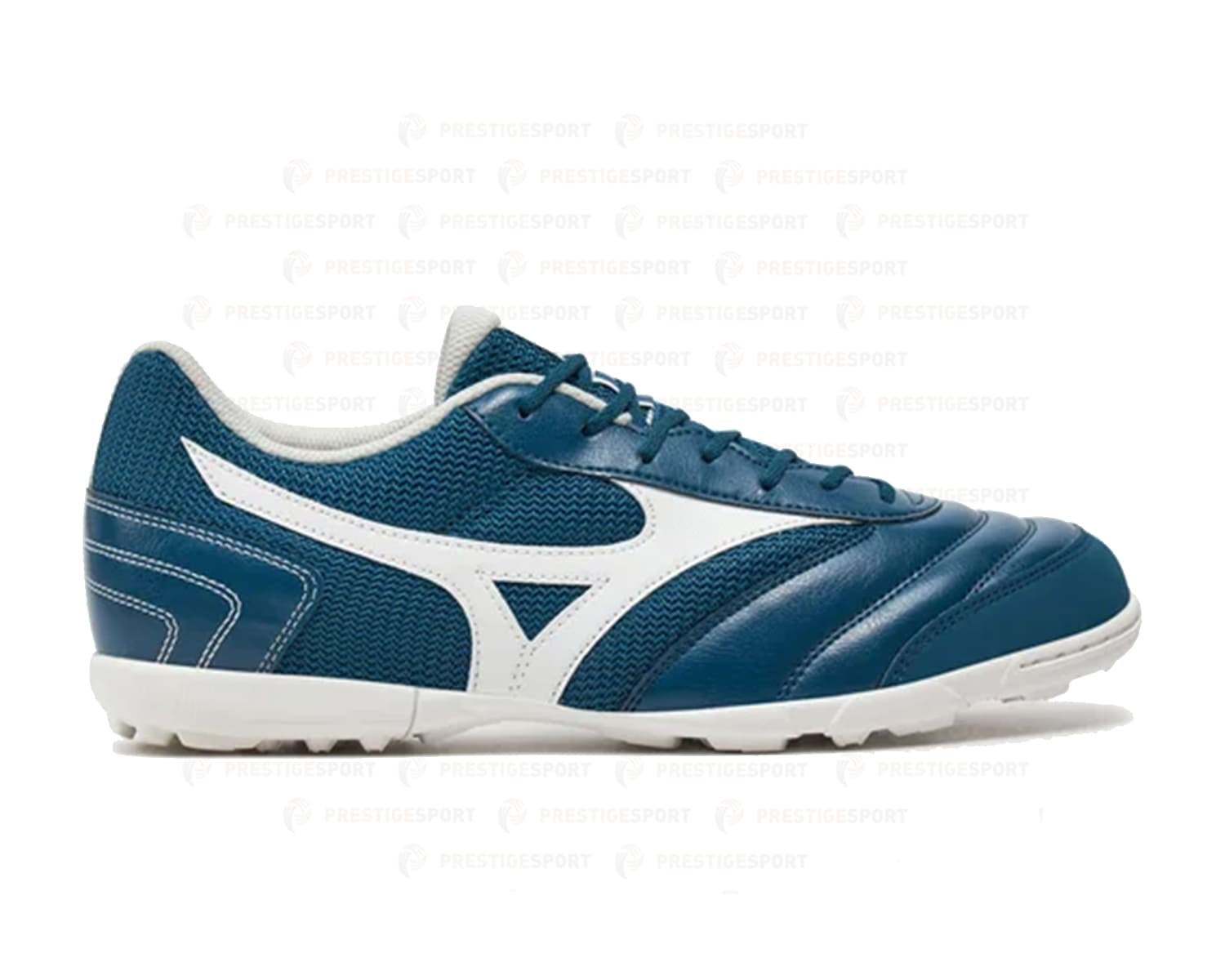 MIZUNO MORELIA SALA CLUB TF SCARPA CALCIO A 5 BLU PETROLIO