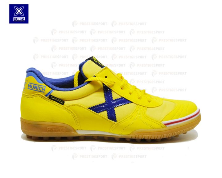 MUNICH GRESCA 3010607 GIALLO SCARPA CALCIO A 5