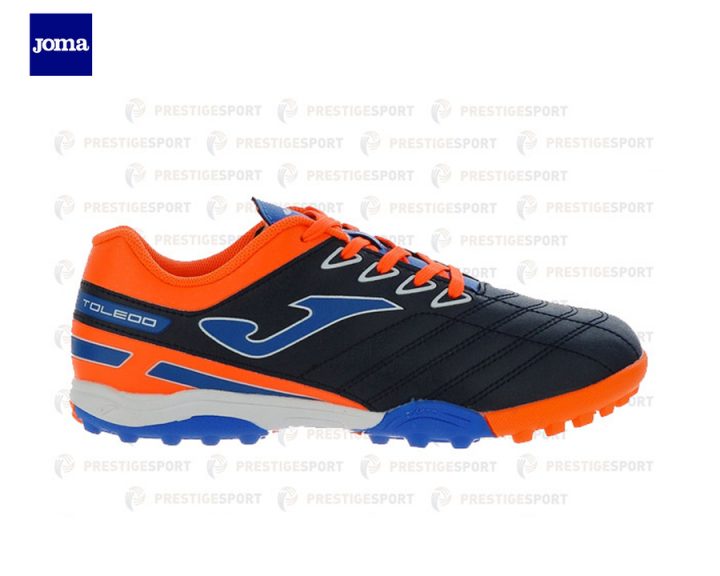 JOMA TOLEDO 803 BLU-ARANCIONE SCARPA CALCIO A 5 JUNIOR