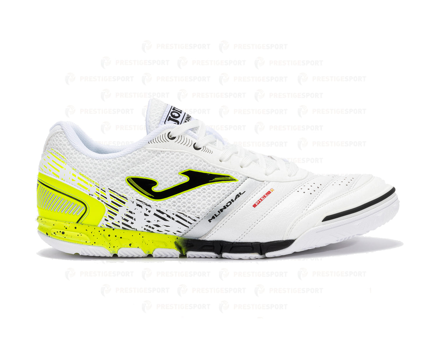 JOMA MUNDIAL 2502 BIANCO-GIALLO SCARPA FUTSAL