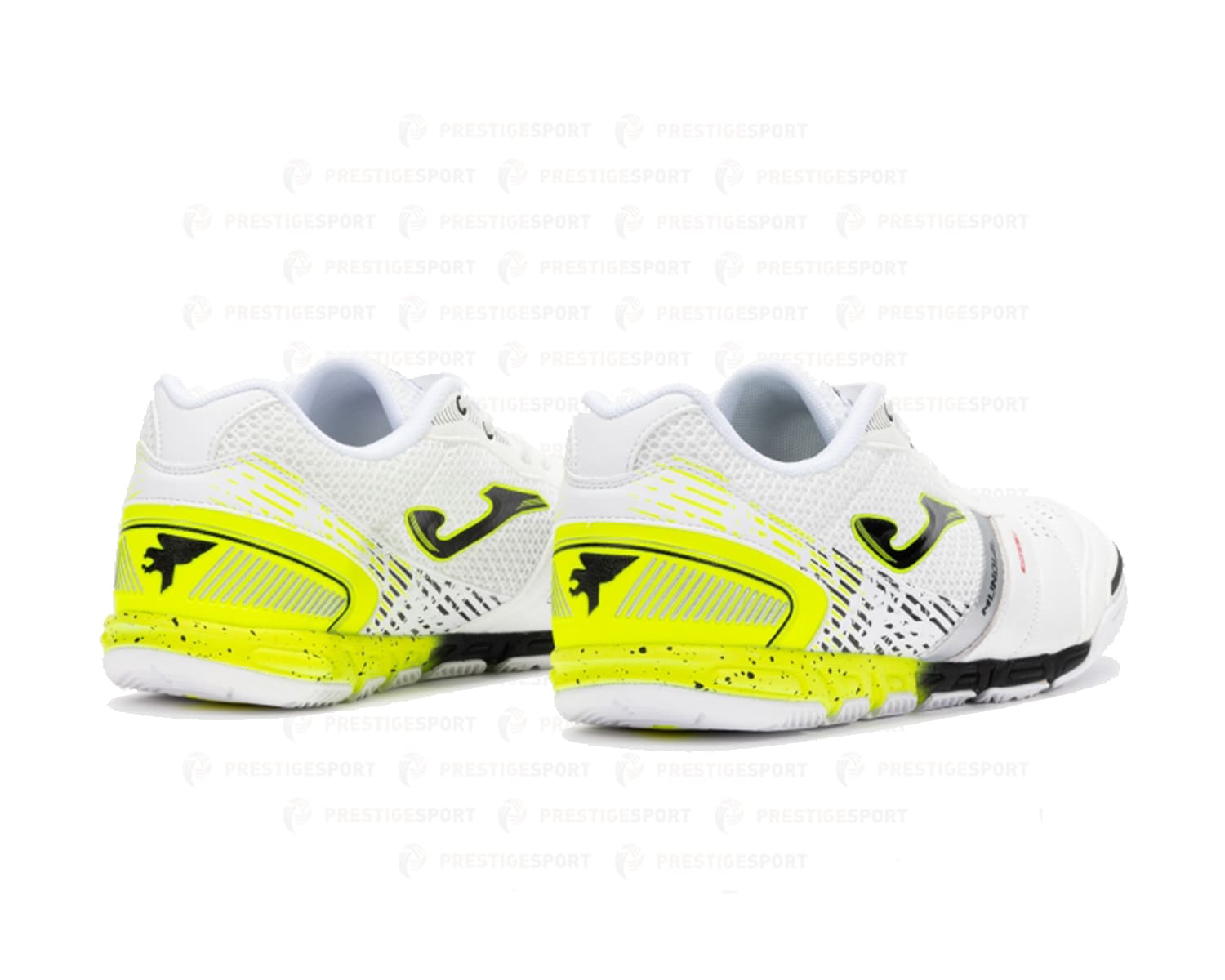 JOMA MUNDIAL 2502 BIANCO-GIALLO SCARPA FUTSAL - immagine 3