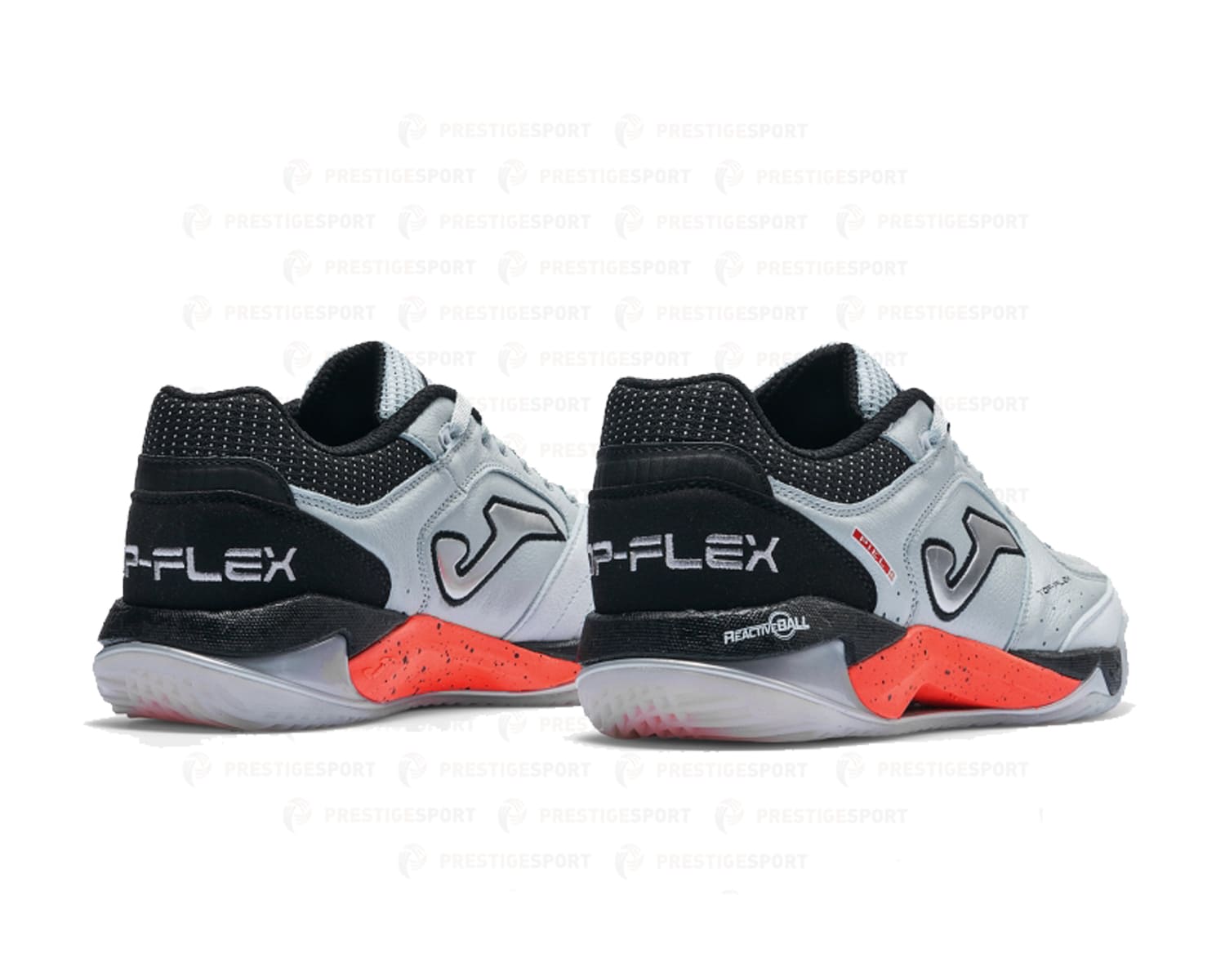 JOMA TOP FLEX PLUS 2605 GRIGIO SCARPA FUTSAL - immagine 5