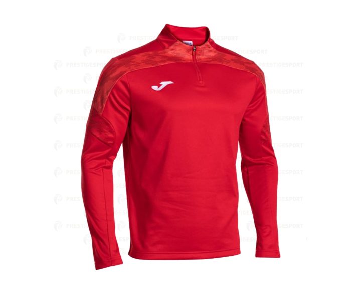 Felpa Mezza Zip Joma Championship VIII Rosso
