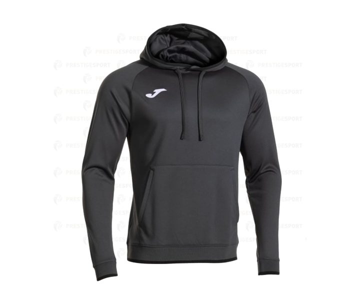 Felpa con Cappuccio Joma Combi Premium Antracite-Nero