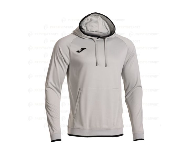 Felpa con Cappuccio Joma Combi Premium Grigio-Nero