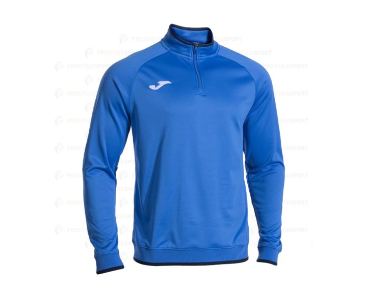 Felpa Mezza Zip Joma Combi Premium Royal-Blu