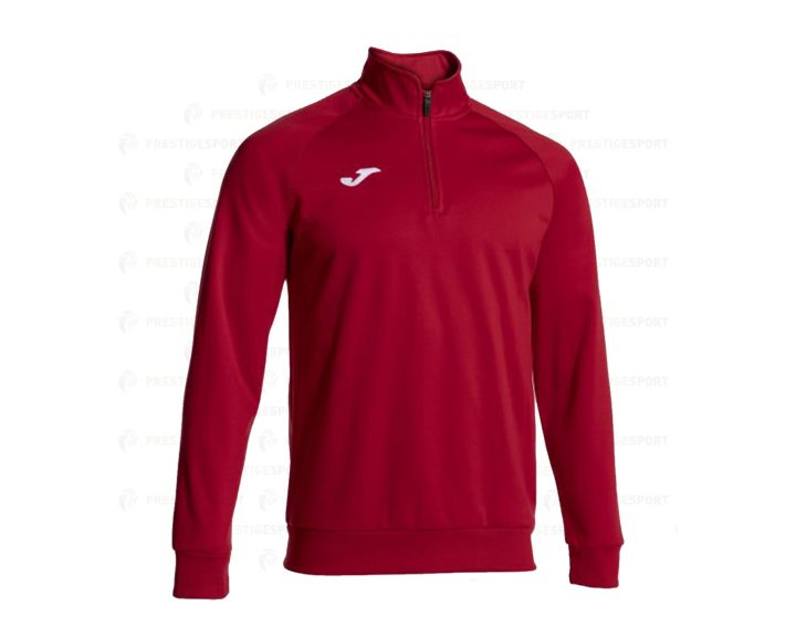 FELPA MEZZA ZIP JOMA FARAON ROSSO