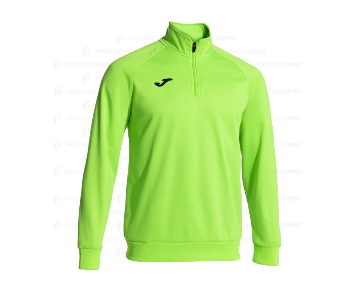 FELPA MEZZA ZIP JOMA FARAON VERDE FLUO