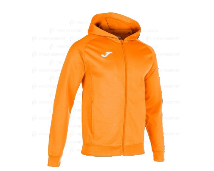 Felpa con Cappuccio Joma Menfis Arancione Fluo