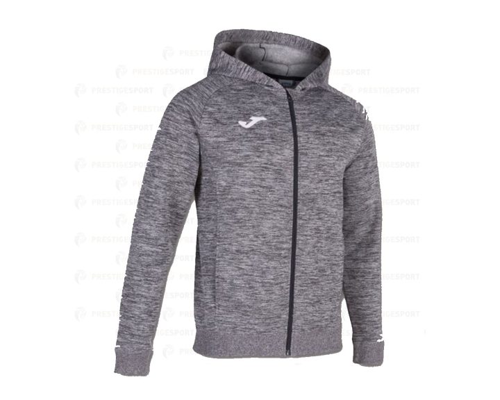Felpa con Cappuccio Joma Menfis Grigio