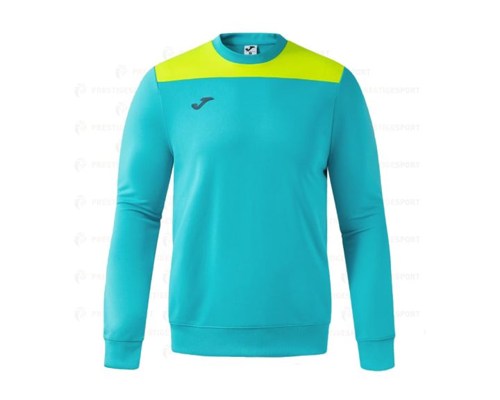 Felpa Joma Phoenix II Turchese-Giallo