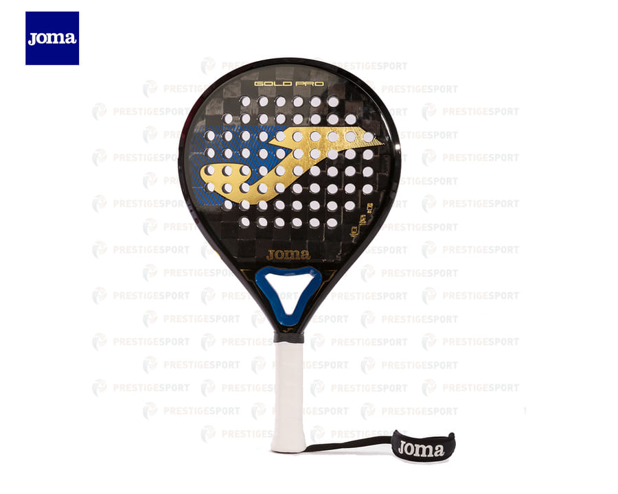 Pala Padel Joma Gold Pro Raqueta De Padel Black/Gold Pala De