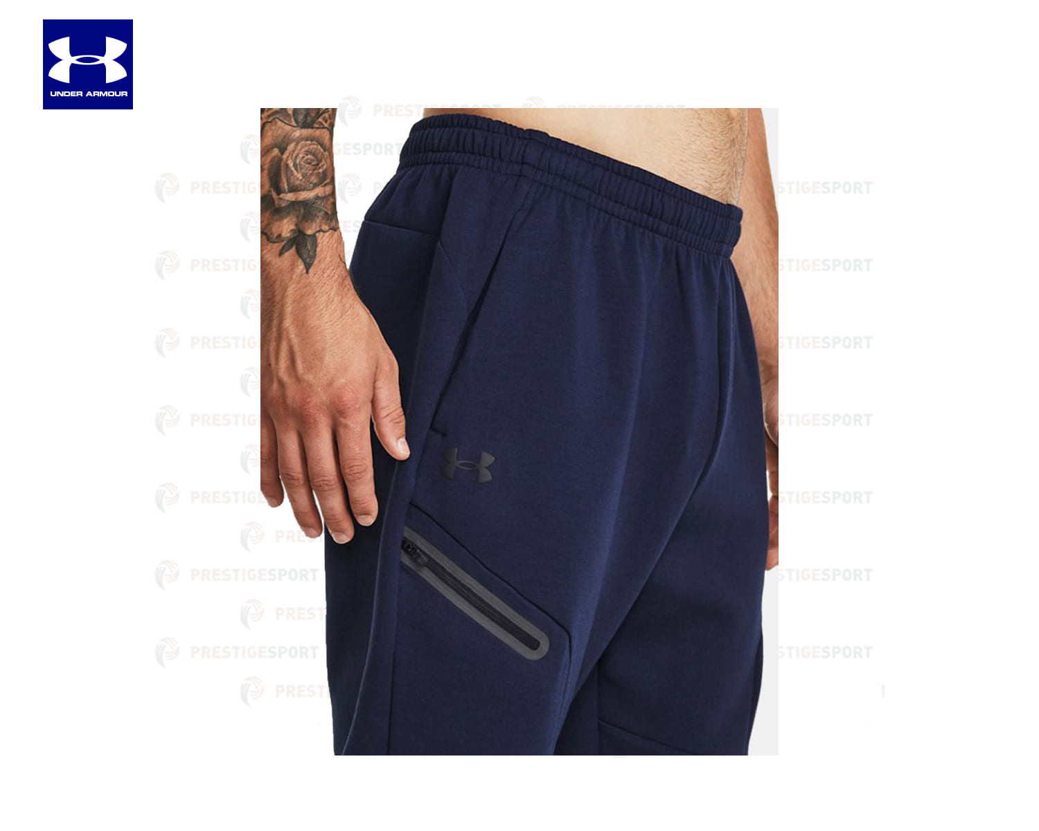 UNDER ARMOUR UNSTOPPABLE FLEECE JOGGERS PANTALONI TUTA BLU