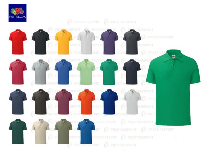 FRUIT OF THE LOOM ICONIC 63044 POLO